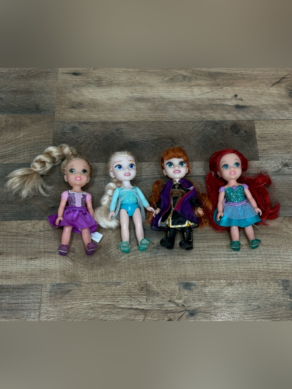 A set of four Disney Princesses 6”